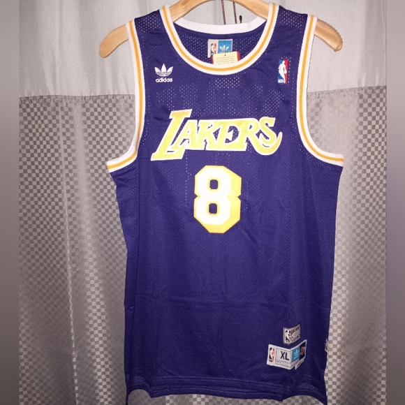 Adidas Kobe Bryant #8 Hardwood NBA JERSEY - Picture 3 of 5